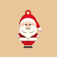 Cod519-Santa-Claus-Keychain-4.jpeg Santa Claus Keychain