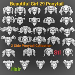 IMG_20221023_235835.jpg Beautiful Girl 29 Ponytail Collection | 2 Side Ponytail | Hair Collection 3