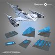 274147883_3943316639227404_5948823670188272561_n.jpg The Mandalorian Season 3 Inspired New Spaceship | N1 Modified Naboo Fighter