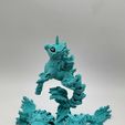 Hippocampe Cheval de mer, créature mythique articulée à imprimer sur place, Cinderwing3D