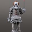 Pennywise-1-2k-by-Tales-from-the-print.jpg It - Pennywise fan art - One part and multipart versions HIGH QUALITY by Tales From The Print