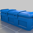 931326f5-9096-4631-b6f7-b6b7681cdca3.png Free 3D file Sci Fi Modern Boxes, Barrels and Palette truck・3D printable object to download