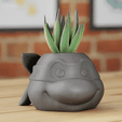 tmnt_planter09.png Ninja Turtles Planter Pen Holder 4 models
