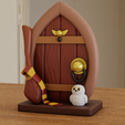 harry-door-v3.png harry potter diorama - cute owl door houses