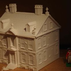 IMGP2968_scale1.JPG Fichier STL gratuit Maison à la bataille de Germantown・Objet pour impression 3D à télécharger
