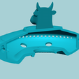 g5.png Alien UFO Wall Light Spaceship - Creative STL