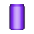 03_can.stl Collection de tonneaux et de bouteilles de bière - 1/24 - Accessoires pour modèles réduits