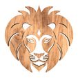 1.jpg Lion Home Decor Wall Art No.5