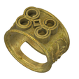 Ring-06-v8-00.png magic ring of the egyptian lore keeper of the desert scrolls ring-06 for 3d-print and cnc
