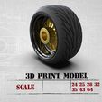 0_2.jpg artRims and tires for diecast and scale models STL files of the fully printable