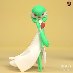 gardevoir-logo.jpg Файл STL Покемон гардевуар・Модель 3D-принтера для загрузки