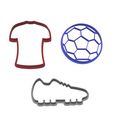futbol.jpg cookie cutter cookie cutter 8cm football soccer ball soccer ball soccer ball fondant t-shirt