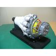 03-Eng-Assy03.jpg Turbojet Engine, 1st Generation, Double-Sided Impeller type