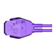 Epic Scale Heavy Tank Turret B - Twin Battlecannon-Ryza.stl Torres de Tanque Pesado Macho Reese à Escala Epic