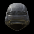 rear.png Шлем ODST с насадками файл 3d печати