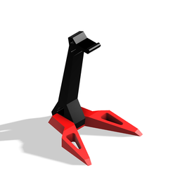 1.png STL file Gamer Headset Stand・3D printing template to download