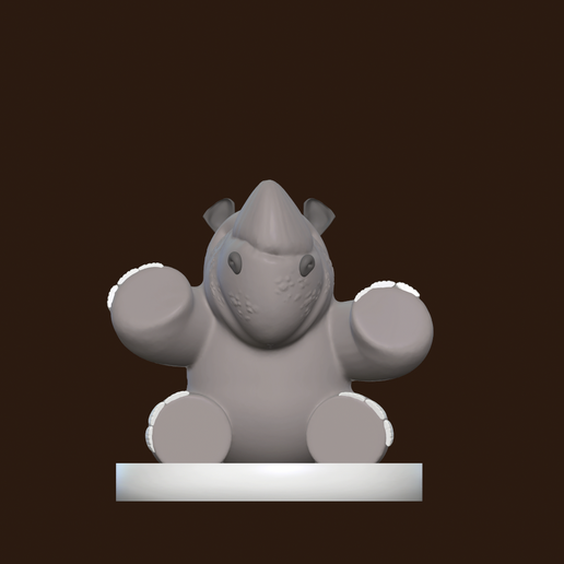 OBJ file Rhinoceros 🦏 ・Model to download and 3D print・Cults