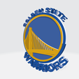 Golden_State_Warriors2.png LOGO 3D MODEL TEAM GOLDEN STATE WARRIORS NBA