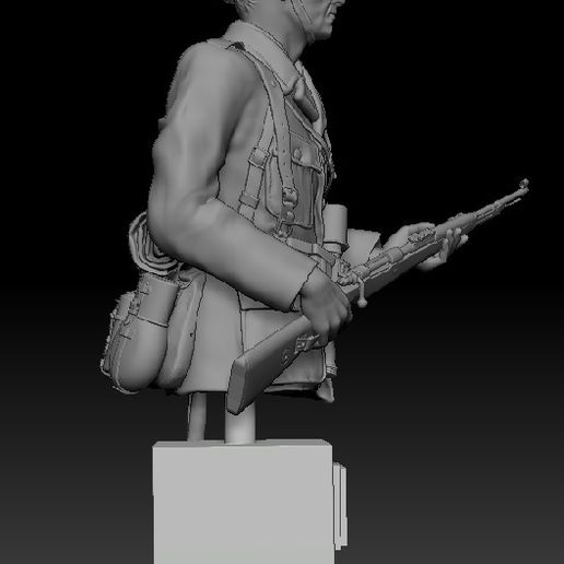 4.jpg Busto de Infantaria Alemão