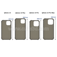 3.png Iphone 15, Iphone 15 Plus, Iphone 15 Pro, Iphone 15 Pro Max Flexible Case (Set)