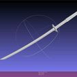meshlab-2024-01-21-07-05-50-68.jpg Bleach Kuchiki Rukia Sword Printable Assembly