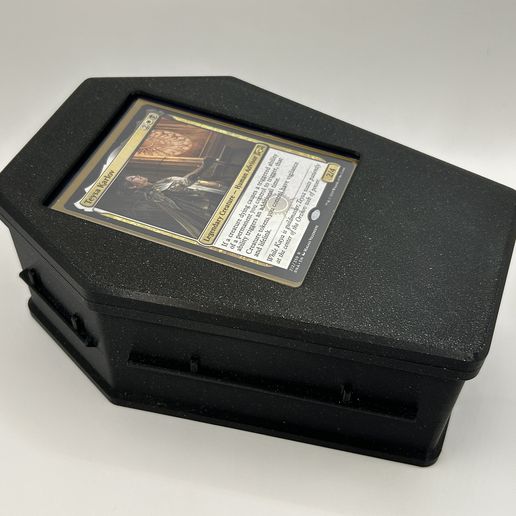 mtg cards that deal damage when opponent draws 3D Printed MTG Commander Deck Box – By The Board Games & Entertainment main image 0