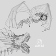 wireframe.png drogon stylized lowpoly