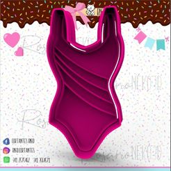 111-traje-de-baño-mujer.jpg Cortante para galletita raje de baño mujer - Cookie cutter women's swimsuit
