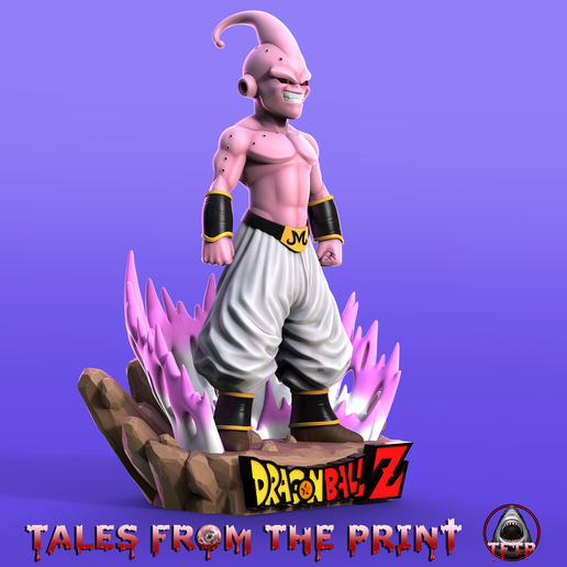 Kid-Buu-DBZ-2-4k-Tales-from-the-print.png Kid buu - Majin buu - Boubou - boo Dragon Ball Z One part and multipart versions High quality by Tales From The Print.