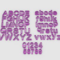 2023-06-17_00h32_46.jpg cookie cutter alphabet letters Arial font - cookie cutters