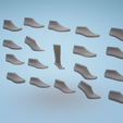 screenshot1.png Shoe Lasts BUNDLE Collection (19 Models)  Boots, Sneakers,etc.