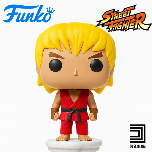 🇷🇺 KEN - STREET FIGHTER FUNKO POP・ 3D File for 3D