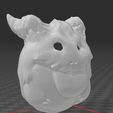 2.png League of Legends Poro Cosplay Mask | Blender Design Poro Face Mask | League of Legends Mask