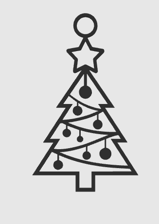 Boule de Noël décorative à imprimer en 3D