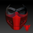 RedRoach-pic-frame1.png Red Hood Mask / Mascara de Capucha Roja.