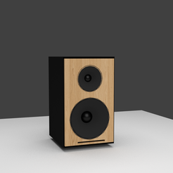 speaker.png Fichier STL gratuit Orateur・Design à télécharger et à imprimer en 3D