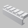 thumb_wireframe.png 5-Slot Cable Clip — Multi-Cable Manager