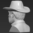7.jpg Chuck Norris bust 3D printing ready stl obj formats