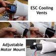 Motor-Mount.jpg 3D file TROY'S 3D PRINTED RC DC-6/DC-7 AIRLINER・Model to download and 3D print