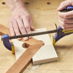 miter joint clamp4.jpg Free STL file Simple Miter Joint Clamp (for picture frames)・3D print design to download