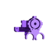 MAS-40mm Lower Frame.stl Airsoft 40mm Howitzer/Artillery 'MAS-40mm' Modular Pull-Activated Cannon System