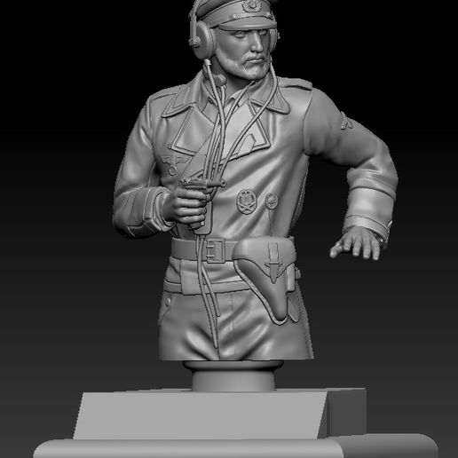 🪖 Tank Commander(Picture Coloured With AI Only)・ STL File for 3D ...
