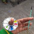 IMG20260120150632.jpg 3D printed  Mechanical Fidget Paint Palette STL — Miniature & Model Painting
