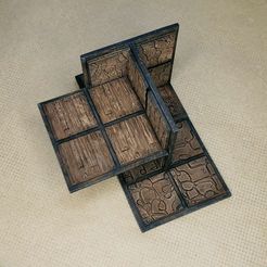 planks-sample.jpg Fichier STL 2x2 Carreaux de bois modulaires pour sols/murs pour DnD, Pathfinder, etc.・Design à télécharger et à imprimer en 3D