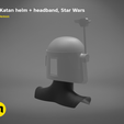 KEYSHOT-SCENA-2020_bokatan_barevne-main_render_2.216.png Bo-Katan Helmet and Headband - Starwars