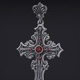 7.jpg Gothic cross Pendant 04