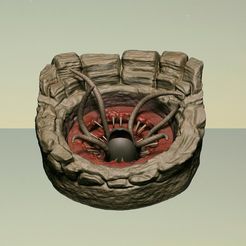 render-3-v2.2.jpg 3D-Datei sarlacc・3D-Druck-Idee zum Herunterladen