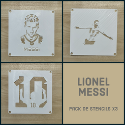 0A21C5CE-B084-4ABF-A11B-5F9AB1631C4A.png Pack x 3 Messi Stencils