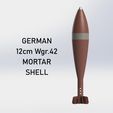 German_12cmWgr.42_0.jpg WW2 German 12cm Wgr.42 Mortar Shell