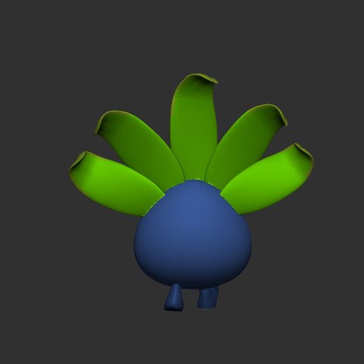 🐉 Pokemon - Oddish・ STL File for ・Cults